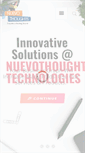 Mobile Screenshot of nuevothoughts.com